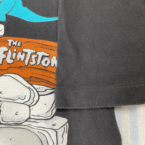 Vintage 1994 Hanna-Barbera The Flintstones all over print short sleeve tee shirt - Picture 6 of 11